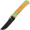Kansept Reedus - 154CM/Green & Orange G-10
