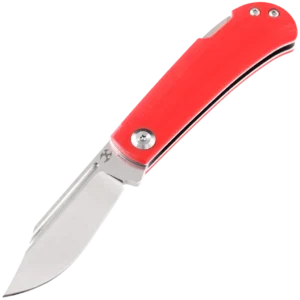 Kansept Wedge Lockback Folding Knife - Red G-10