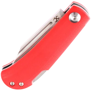 Alternative view of Kansept Wedge Lockback Folding Knife - Red G-10