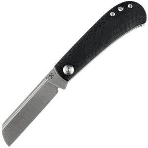 Kansept Bevy Slipjoint Folding Knife - Black G-10