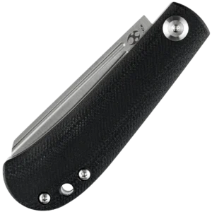 Alternative view of Kansept Bevy Slipjoint Folding Knife - Black G-10