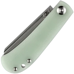 Alternative view of Kansept Bevy Slipjoint Folding Knife - Jade G-10