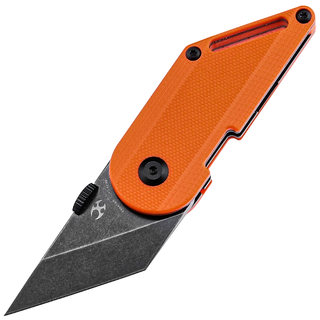 Kansept Dash Folding Kiridashi Knife Orange G-10