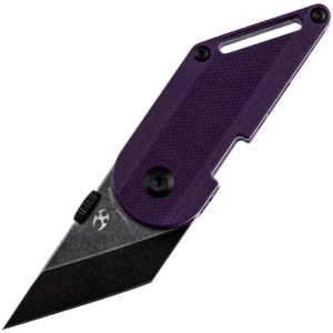 Kansept Dash Folding Kiridashi Knife Purple G-10