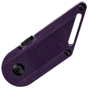 Alternative view of Kansept Dash Folding Kiridashi Knife Purple G-10
