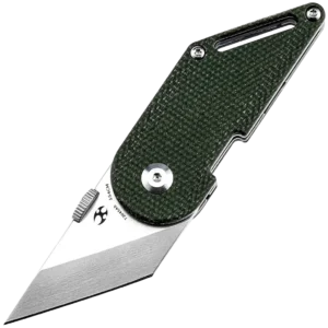 Kansept Dash Folding Kiridashi Knife Green Micarta