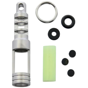 TEC Accessories Inc TEC Chain Reaction Isotope Fob, Aqua