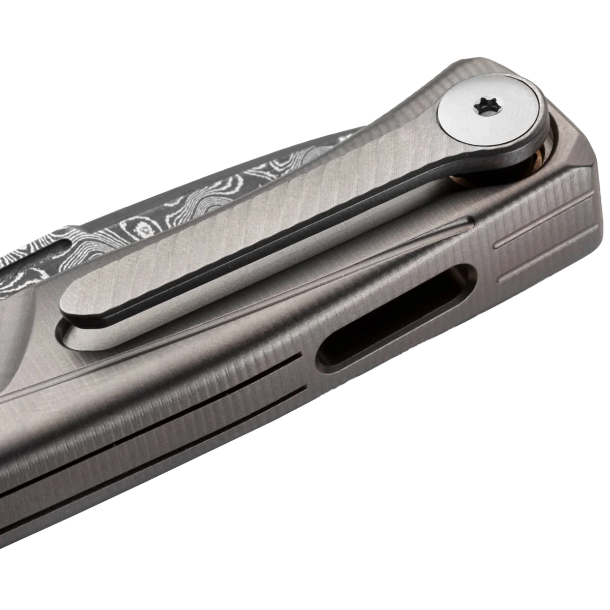 lionSTEEL Thrill Titanium - Grey / Damascus - Image 3