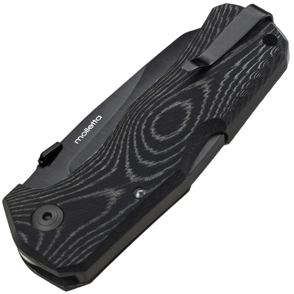 lionSTEEL TM1 Micarta - Black / Black - Image 2