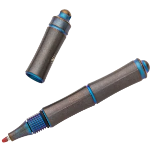 Alternative view of We Knife Syrinx Titanium Pen - Blue