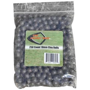 The Pocket Shot 10mm Hard Clay Balls (250ct) Black