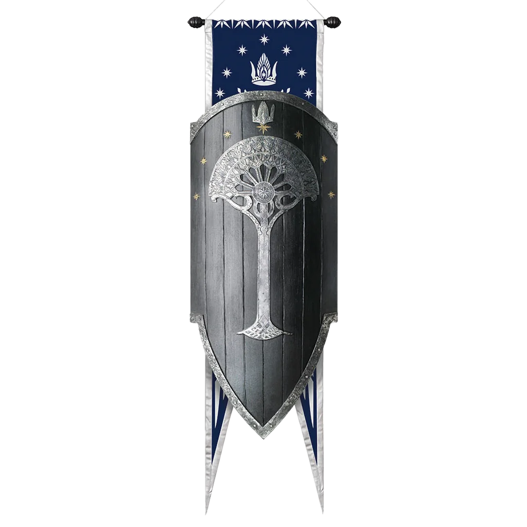 United Cutlery Officially Licensed Second Age Gondorian War Shield from Lord of the Rings