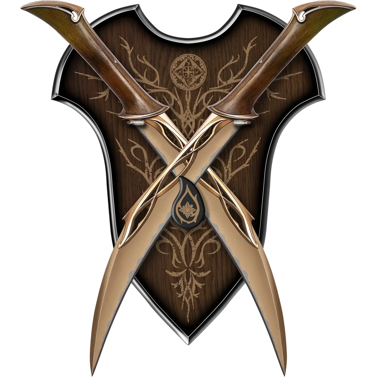 United Cutlery Officially Licensed DESOLATION SMAUG KNIVES OF TAURIEL from The Hobbit - Image 2