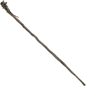 United Cutlery Officially Licensed Staff of Gandalf Gray with Pipe and Display from The Hobbit