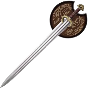 Alternative view of United Cutlery Officially Licensed Sword of Eomer from Lord of the Rings