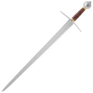 United Cutlery HONSHU HISTORIC FORGED TEMPLAR SWORD WOODEN GRIP