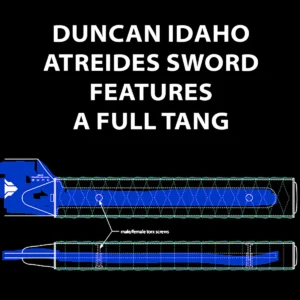 Alternative view of United Cutlery DUNCAN IDAHO ATREIDES SWORD