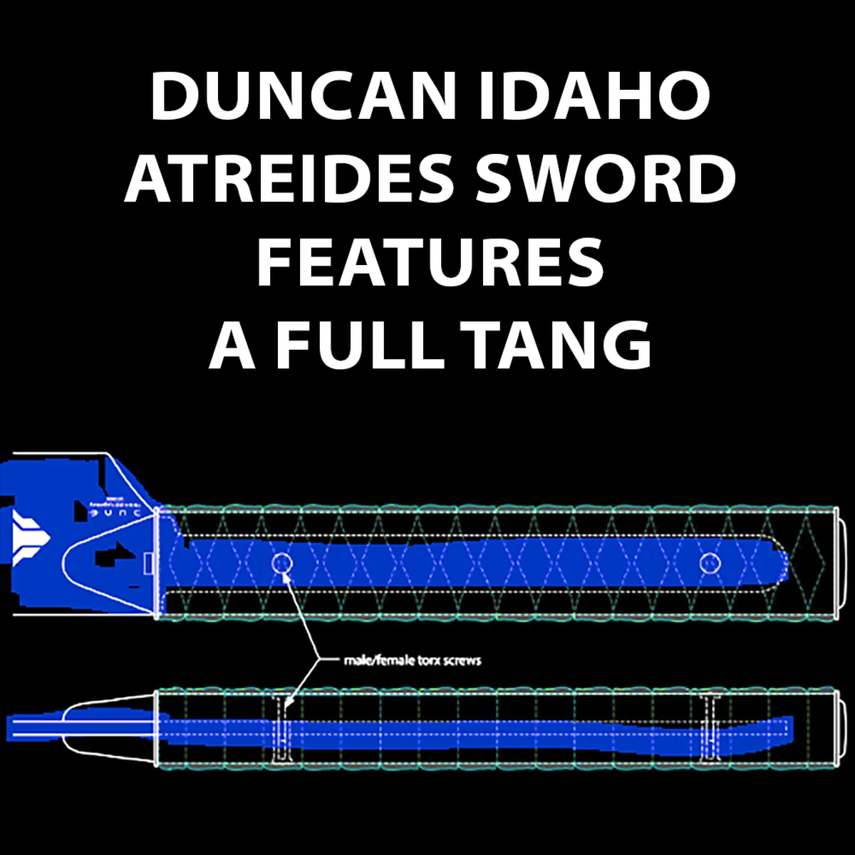 United Cutlery DUNCAN IDAHO ATREIDES SWORD - Image 2