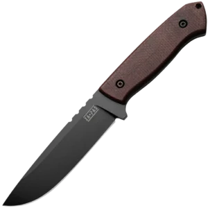 ZA-PAS Ultra Outdoor, Cerakote Blade & Brown Micarta Handle