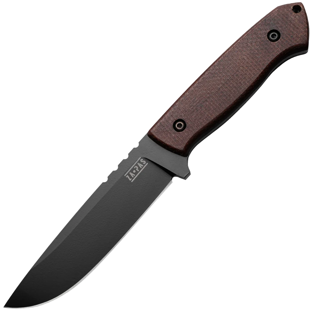 ZA-PAS Ultra Outdoor, Cerakote Blade & Brown Micarta Handle