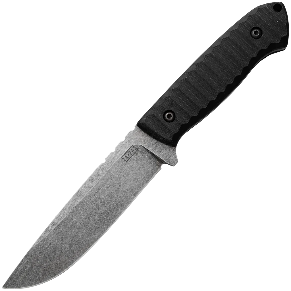 ZA-PAS Ultra Outdoor Toxic, Stonewash Blade & Black G10 Handle