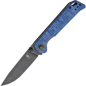 Kizer Feist Blue Denim Micarta Black Stonewash
