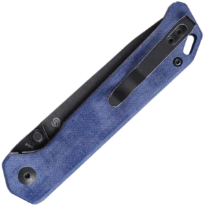 Alternative view of Kizer Begleiter 2 Denim Micarta