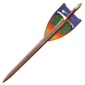 Alternative view of Valyrian Steel A Song of Ice and Fire - Red Damascus Oathkeeper