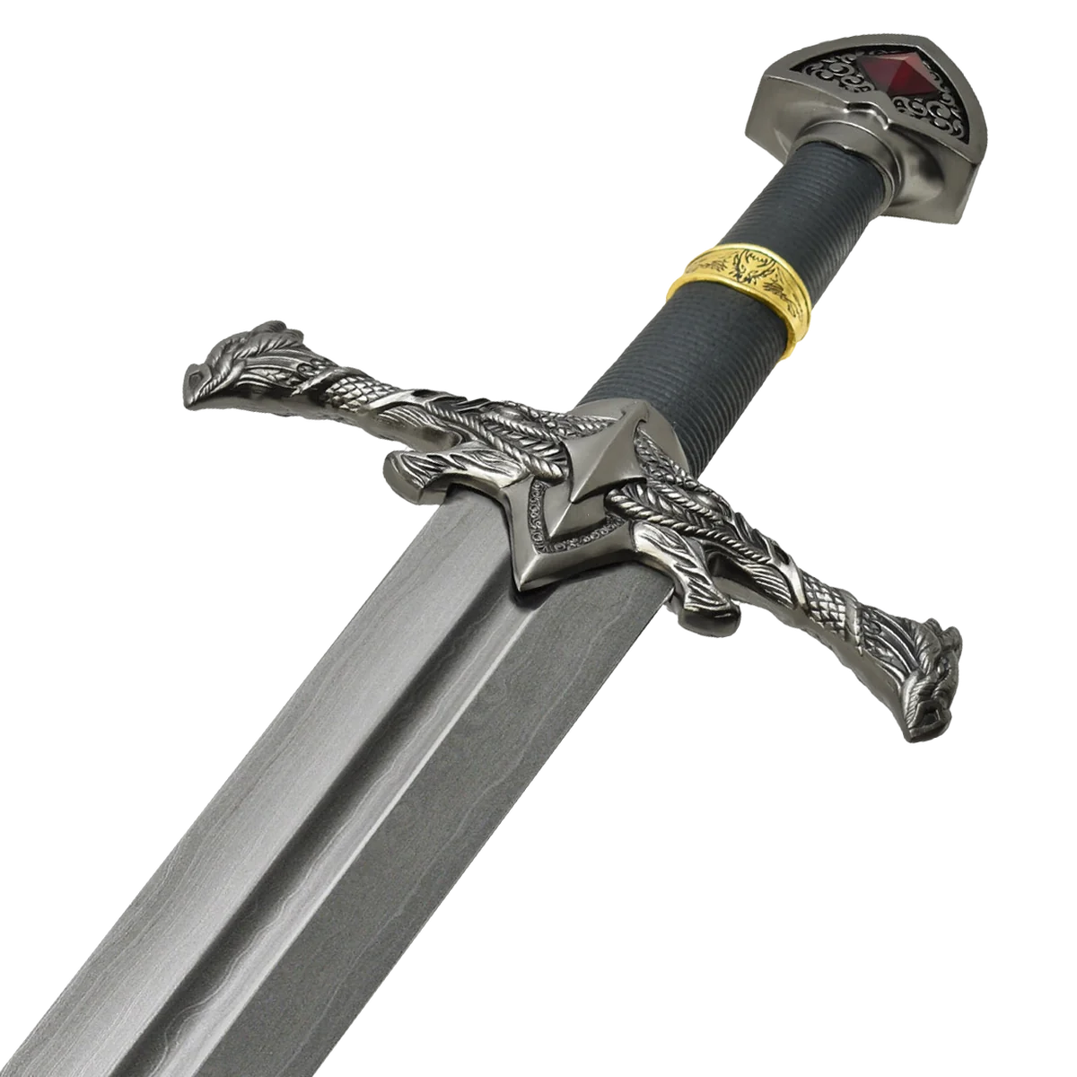 Valyrian Steel A Song of Ice and Fire - Blackfyre Sword of Aegon the Conqueror - Damascus - Image 2