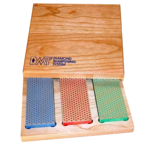 DMT 3 - 6-in. Diamond Whetstone™ Models in Hard Wood Box