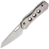 We Knife Vision R Superlock Folding Knife - Grey Titanium
