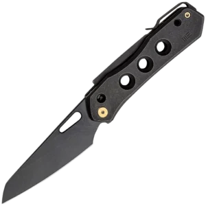 We Knife Vision R Superlock Folding Knife - Black Titanium