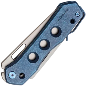 Alternative view of We Knife Vision R Superlock Folding Knife - Blue Titanium