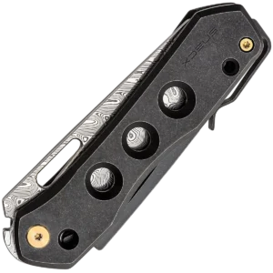 Alternative view of We Knife Vision R Superlock Folding Knife - Damasteel