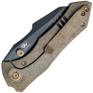 Alternative view of We Knife High-Fin - Bronze Titanium Handle