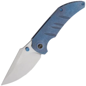 We Knife Riff-Raff Blue Titanium Handle