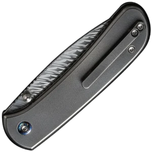 Alternative view of We Knife Qubit Fafnir Damasteel Drop Point Blade