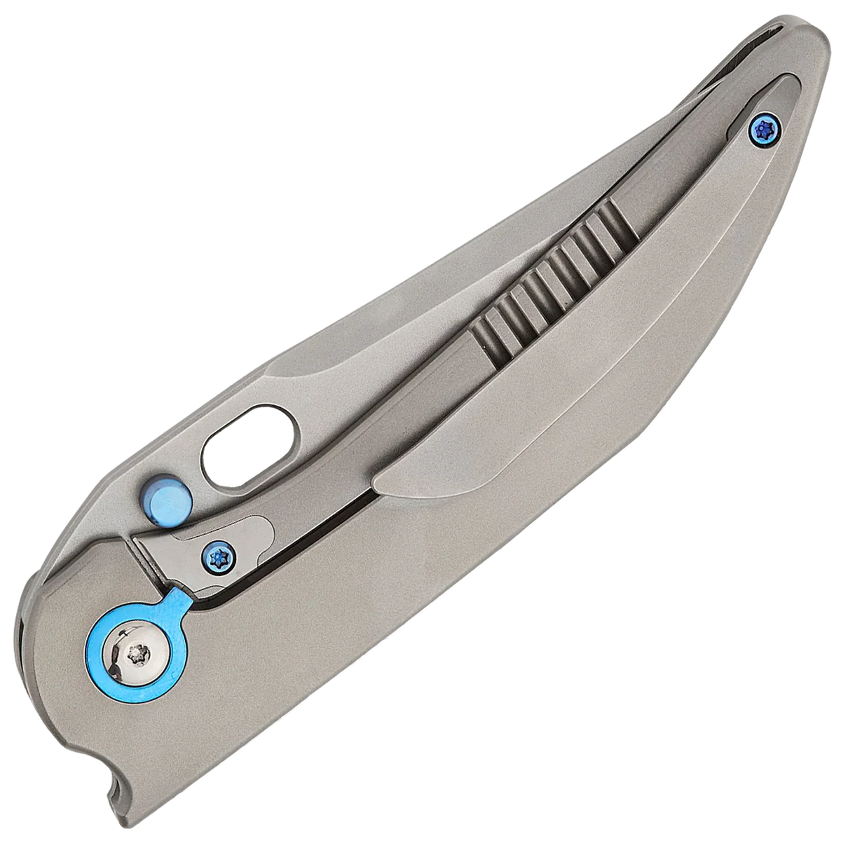 We Knife Attor - Bead Blast Titanium Handle - Image 2