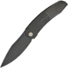We Knife Sine Wave - 3.98" Black Titanium Handle
