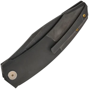 Alternative view of We Knife Sine Wave - 3.98" Black Titanium Handle