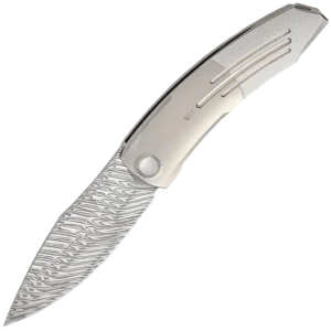 We Knife Sine Wave - 3.98" Damasteel Blade
