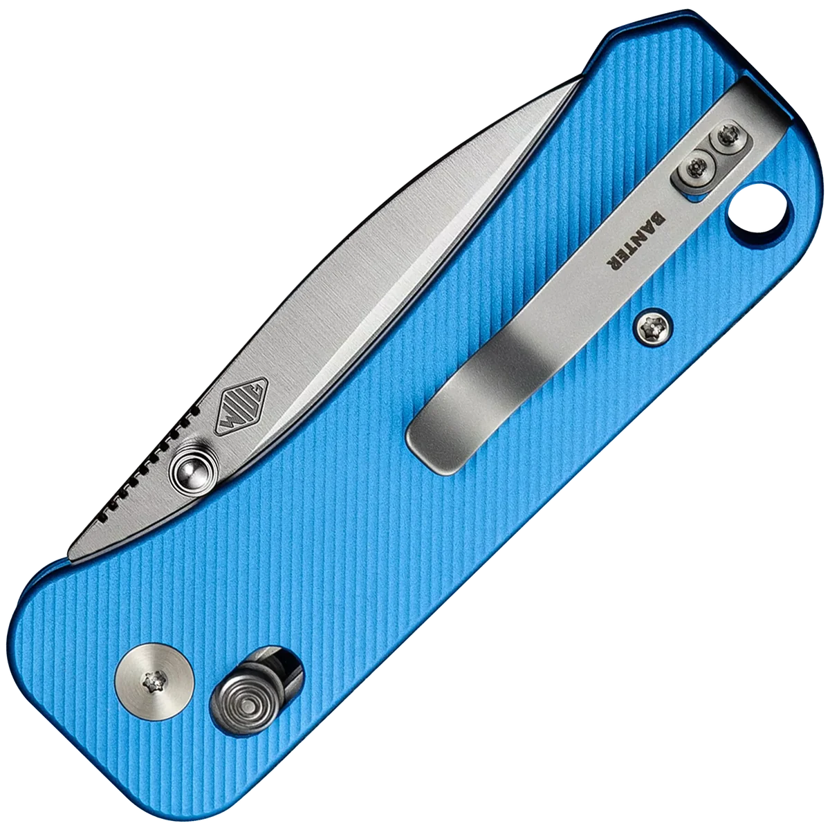 We Knife Banter 2 - Blue Aluminium - Image 2