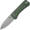 We Knife Banter 2 - Green Micarta