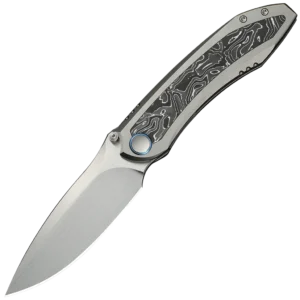 We Knife Winsome 3.74" - Titanium/Aluminum Foil Carbon Fiber Handle