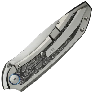 Alternative view of We Knife Winsome 3.74" - Titanium/Aluminum Foil Carbon Fiber Handle