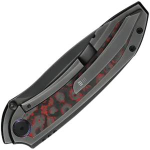 Alternative view of We Knife Winsome 3.74" - Titanium/Lava Flow Fat Carbon Fiber Handle