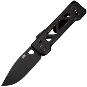 We Knife Tyro Superlock Knife - Black Titanium