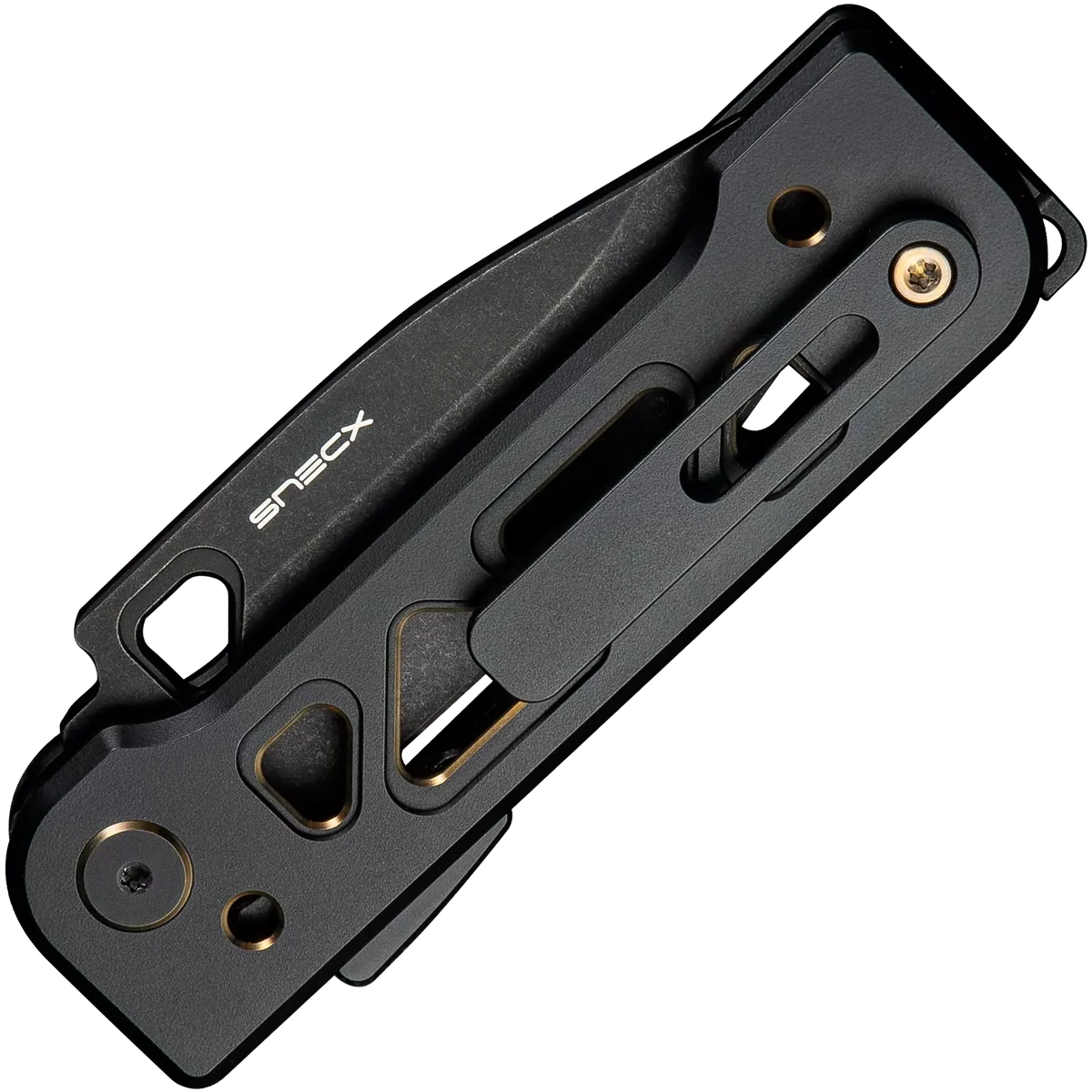 We Knife Tyro Superlock Knife - Black Titanium - Image 2
