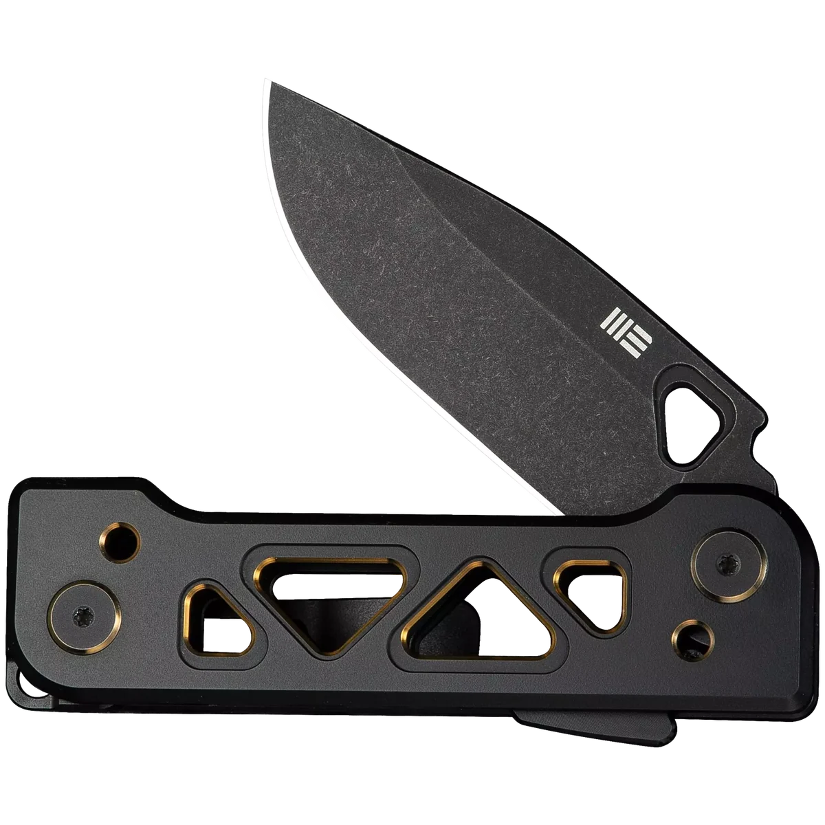 We Knife Tyro Superlock Knife - Black Titanium - Image 3