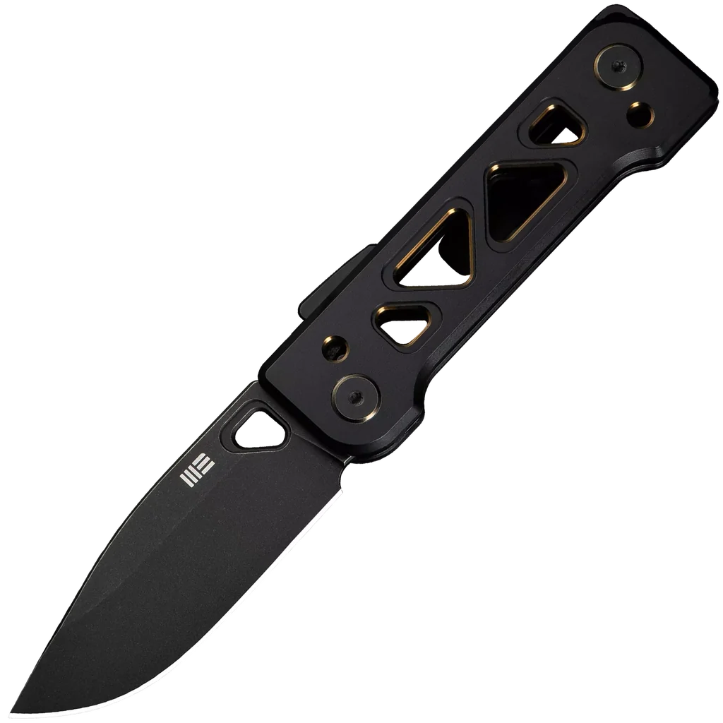 We Knife Tyro Superlock Knife - Black Titanium
